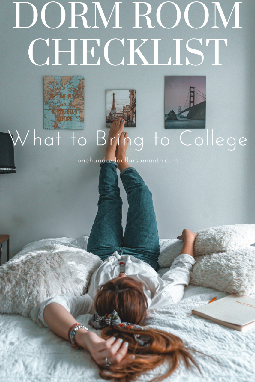 Dorm Room Checklist – What to Bring to College