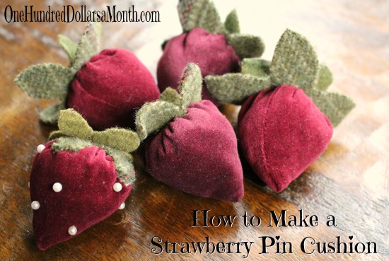How to Make a Strawberry Pin Cushion