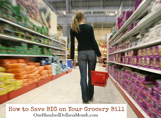 How to Save BIG on Your Grocery Bill