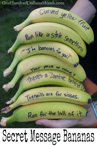 The Evolution of the Lunchbox Note: Secret Message Bananas
