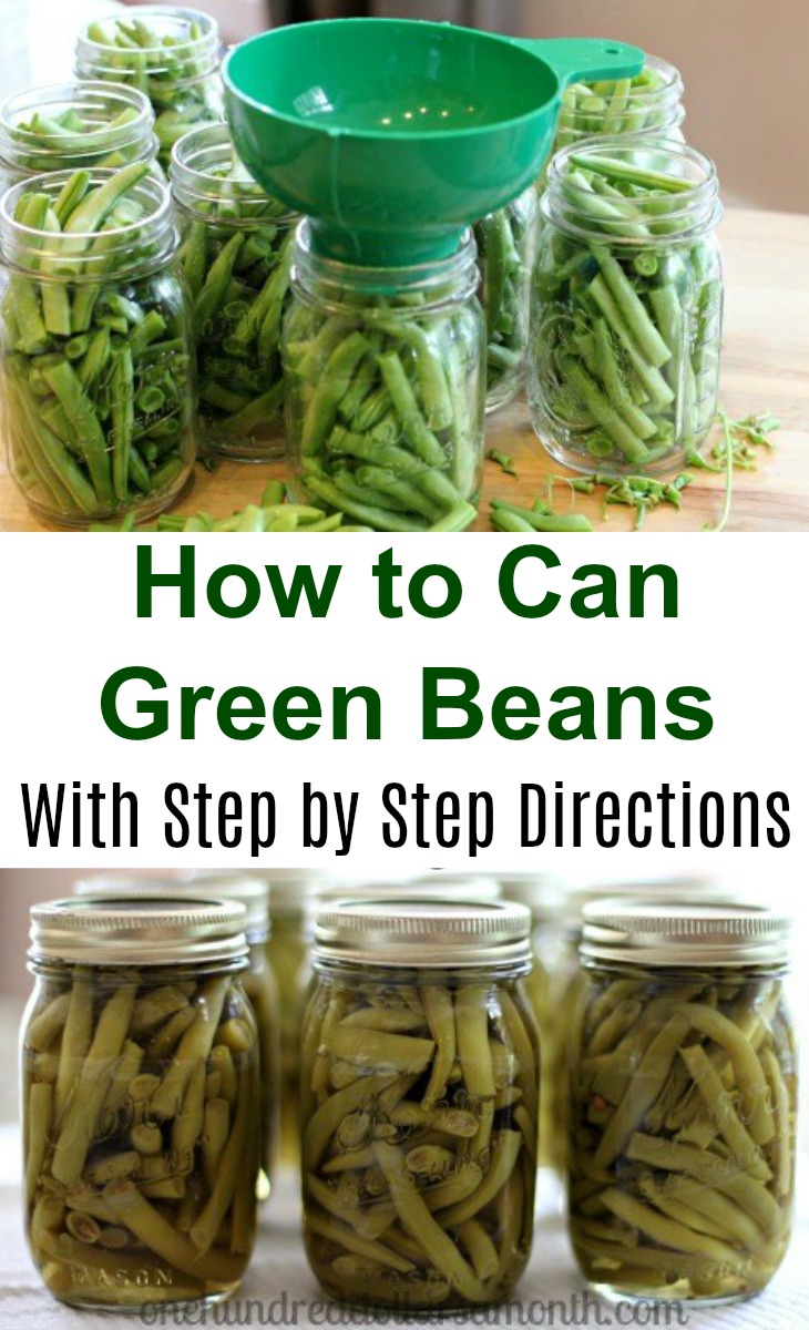 Canning 101 – How to Can Green Beans