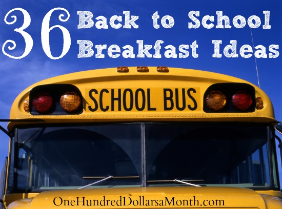 36 Back to School Breakfast Ideas