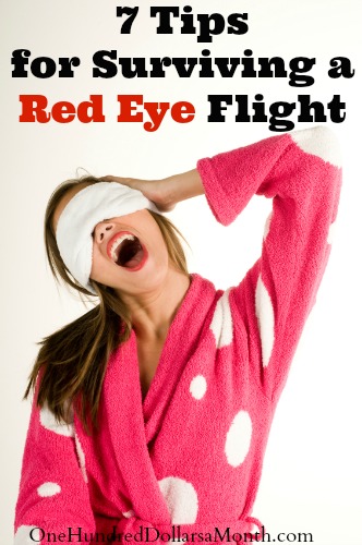 7 Tips for Surviving a Red Eye Flight