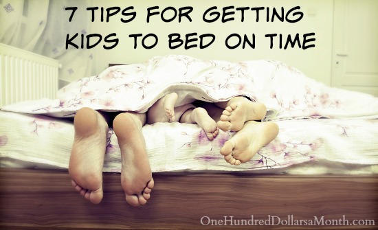 7 Tips for Getting Kids to Bed on Time