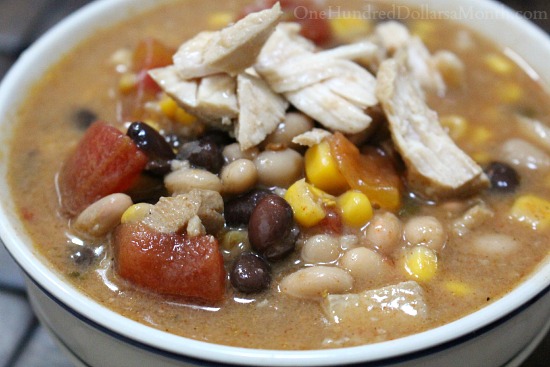 Easy 8 Can Chicken Taco Soup