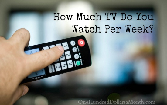 How Much TV Do You Watch Per Week?