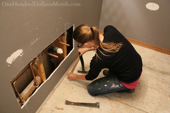 Powder Room Remodel Part One