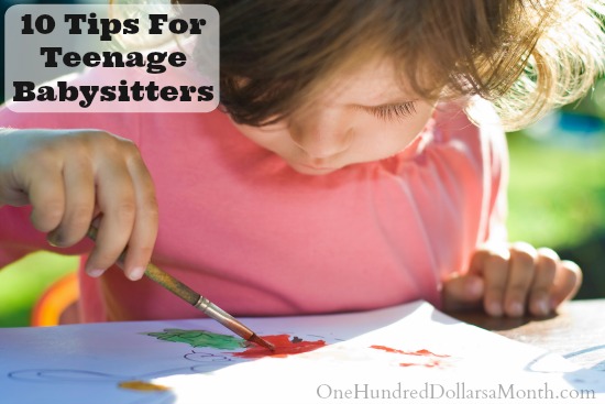 10 Tips For Teenage Babysitters