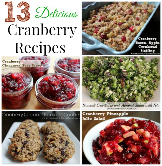 13 Must-Try Cranberry Recipes