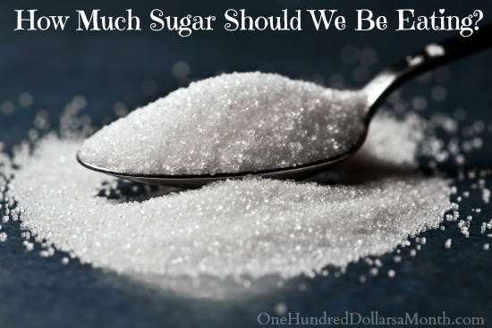 How Much Sugar Should We Be Eating?