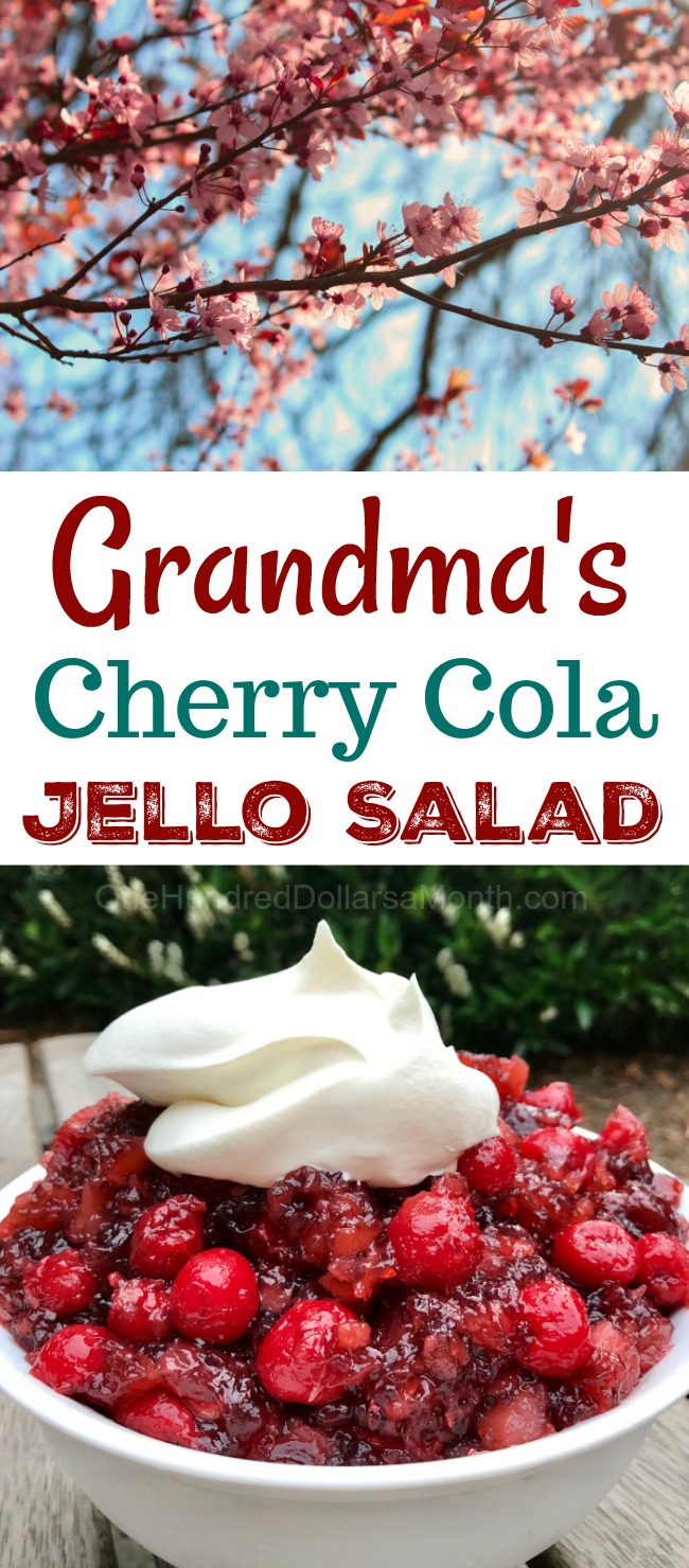 Cherry Cola Jello Salad Recipe