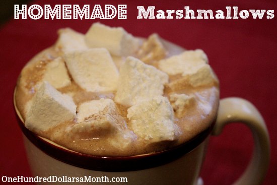 Homemade Marshmallows Recipe
