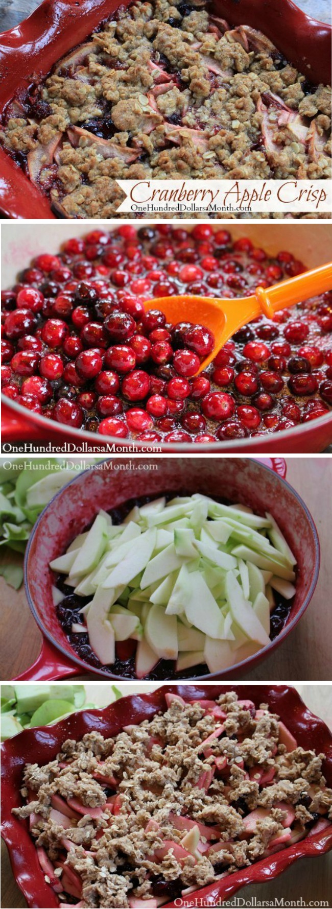 Cranberry Apple Crisp