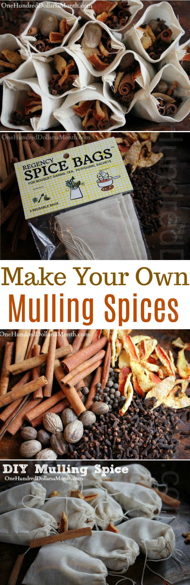 DIY Homemade Mulling Spice