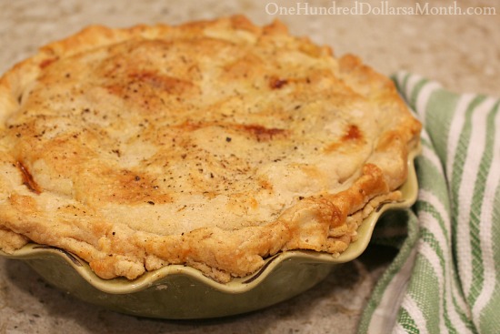 Easy Ham Pot Pie Recipe