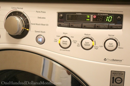 Penny Pinching Tip – Washing Clothes in Cold Water