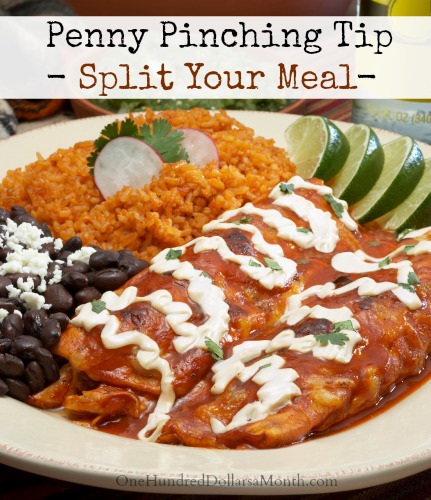 Penny Pinching Tip – Split Your Meal