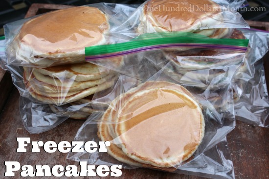 Freezer Pancakes: Making Pancakes in Bulk