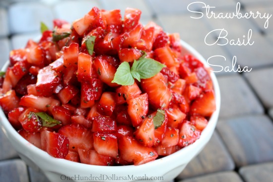 Strawberry Basil Salsa