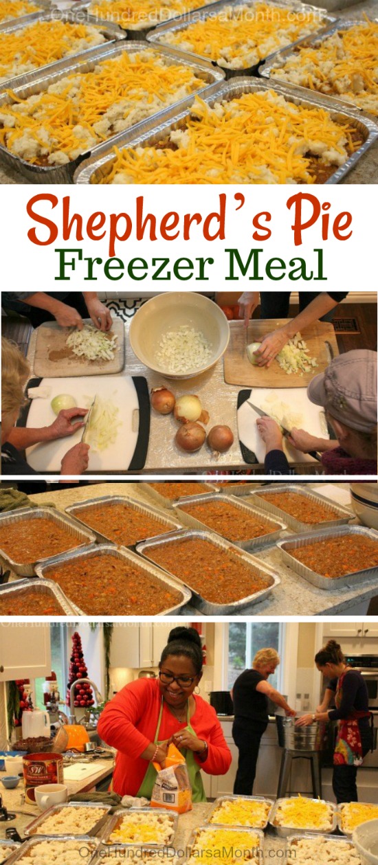 Freezer Meal Shepherd’s Pie Recipe