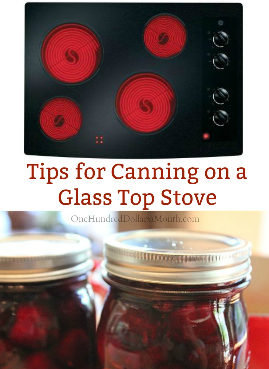 Canning on a Glass Top Stove