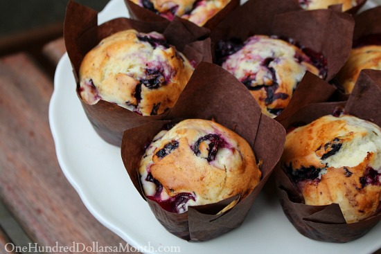 Super Delicious Blueberry Muffins