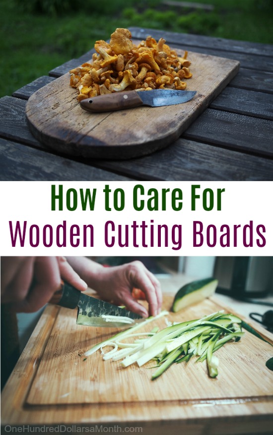 How to Care for Wood Cutting Boards