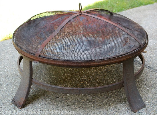 Fixing Up Our Rusted Fire Pit
