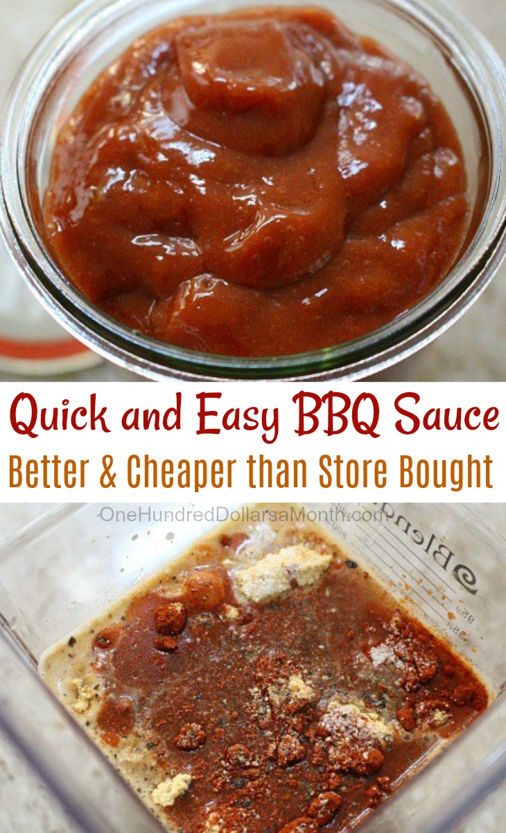 Quick and Easy BBQ Sauce