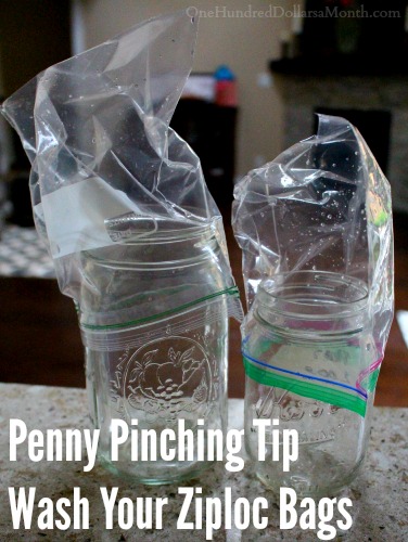 Penny Pinching Tip – Wash Your Ziploc Bags