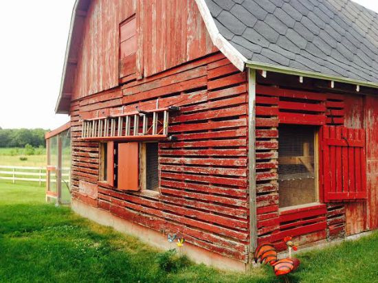 Angela From Central Wisconsin Sends in Her Chicken Coop Photos