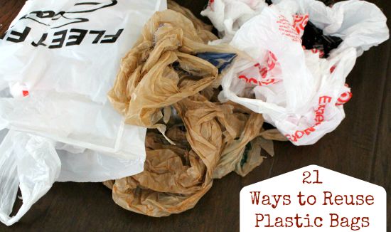 21 Ways to Reuse Plastic Bags
