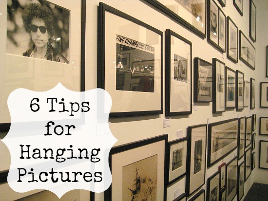 6 Tips for Hanging Pictures