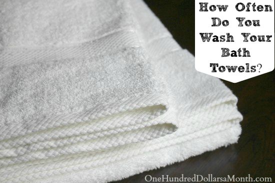 How Often Do You Wash Your Bath Towels?