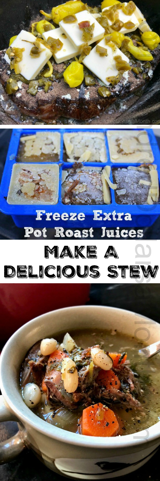 Penny Pinching Tip – Freeze Extra Pot Roast Juices
