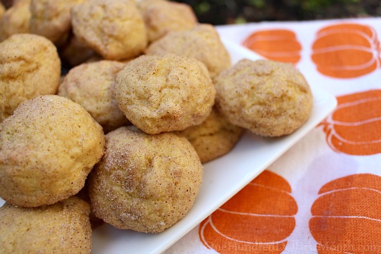 Pumpkin Snickerdoodles