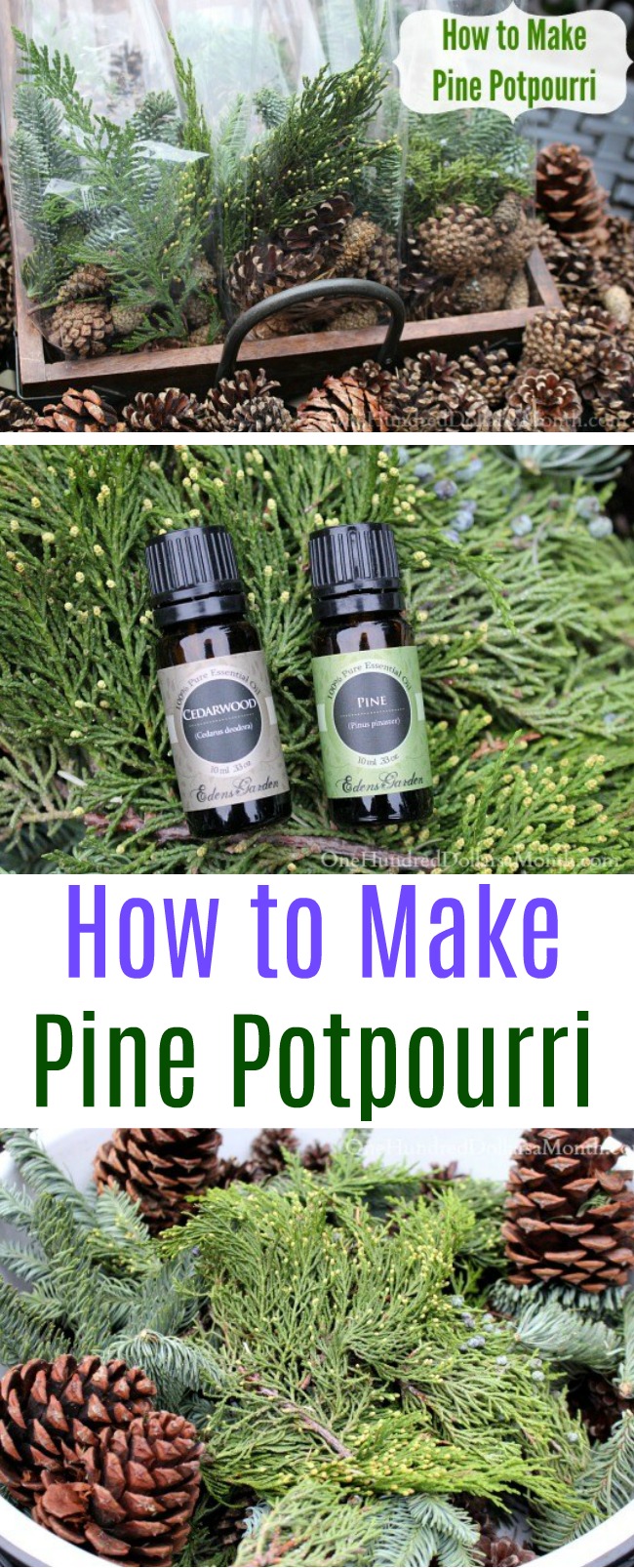 How to Make Pine Potpourri