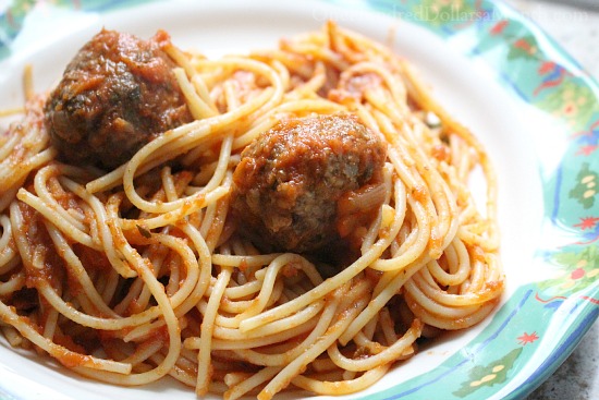 Spaghetti with Vodka Cream Tomato Sauce