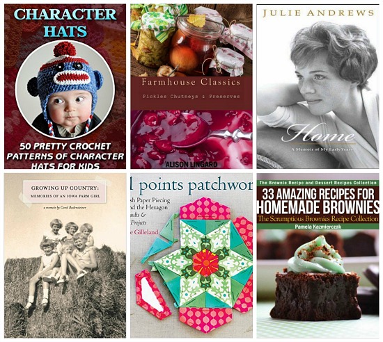 Kindle Books, Free M&M’s, Leather Belts, Scone Recipe and More