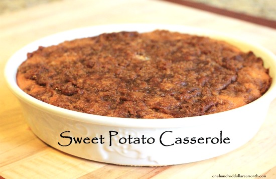 Thanksgiving Recipes – Sweet Potato Casserole