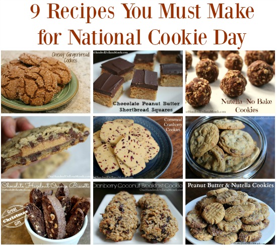 9 Recipes You Must Make for National Cookie Day