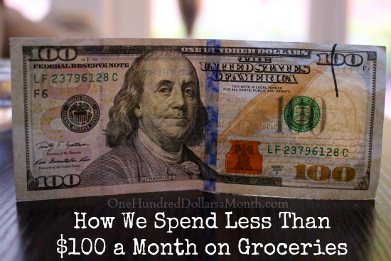 How We Spend Less Than $100 a Month on Groceries Week 1 of 52