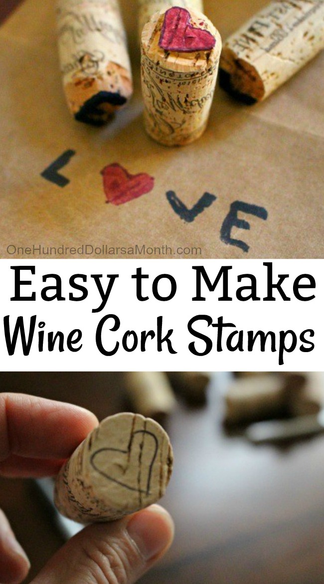 DIY Easy Wine Cork Stamps