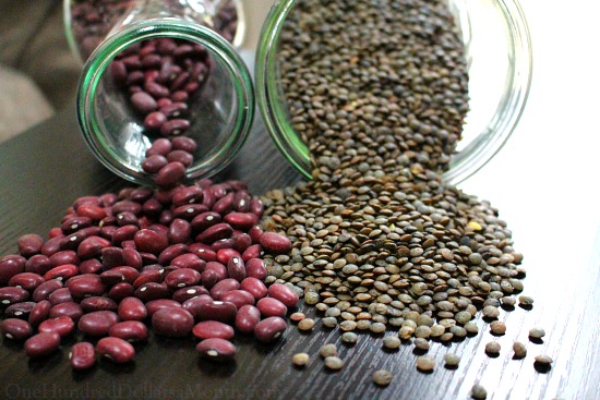 Creamy Spiced Red Beans and Lentils