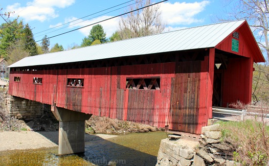 3 Covered Bridges in Northfield, Vermont + Falls General Store
