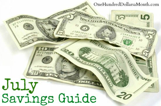 July Monthly Savings Guide – What’s on Sale and What’s in Season