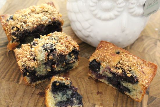 The Most AMAZING Blueberry Almond Coffee Cake