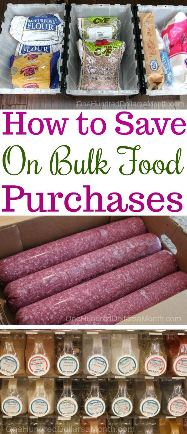 52 Ways to Save $100 a Month | Buy In Bulk {Week 34 of 52}