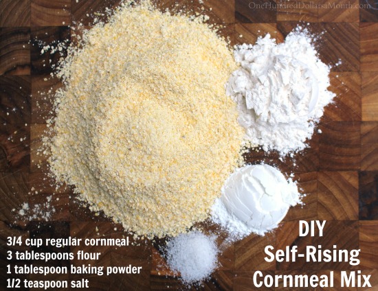 DIY Self-Rising Cornmeal Mix