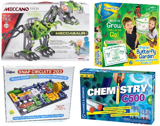 STEM Toys on Sale, Free Pumpkin Hat Pattern, Peanut Butter Bars and More